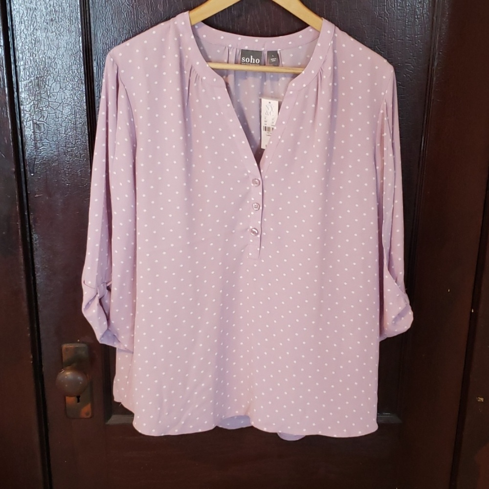 Lavender blouse